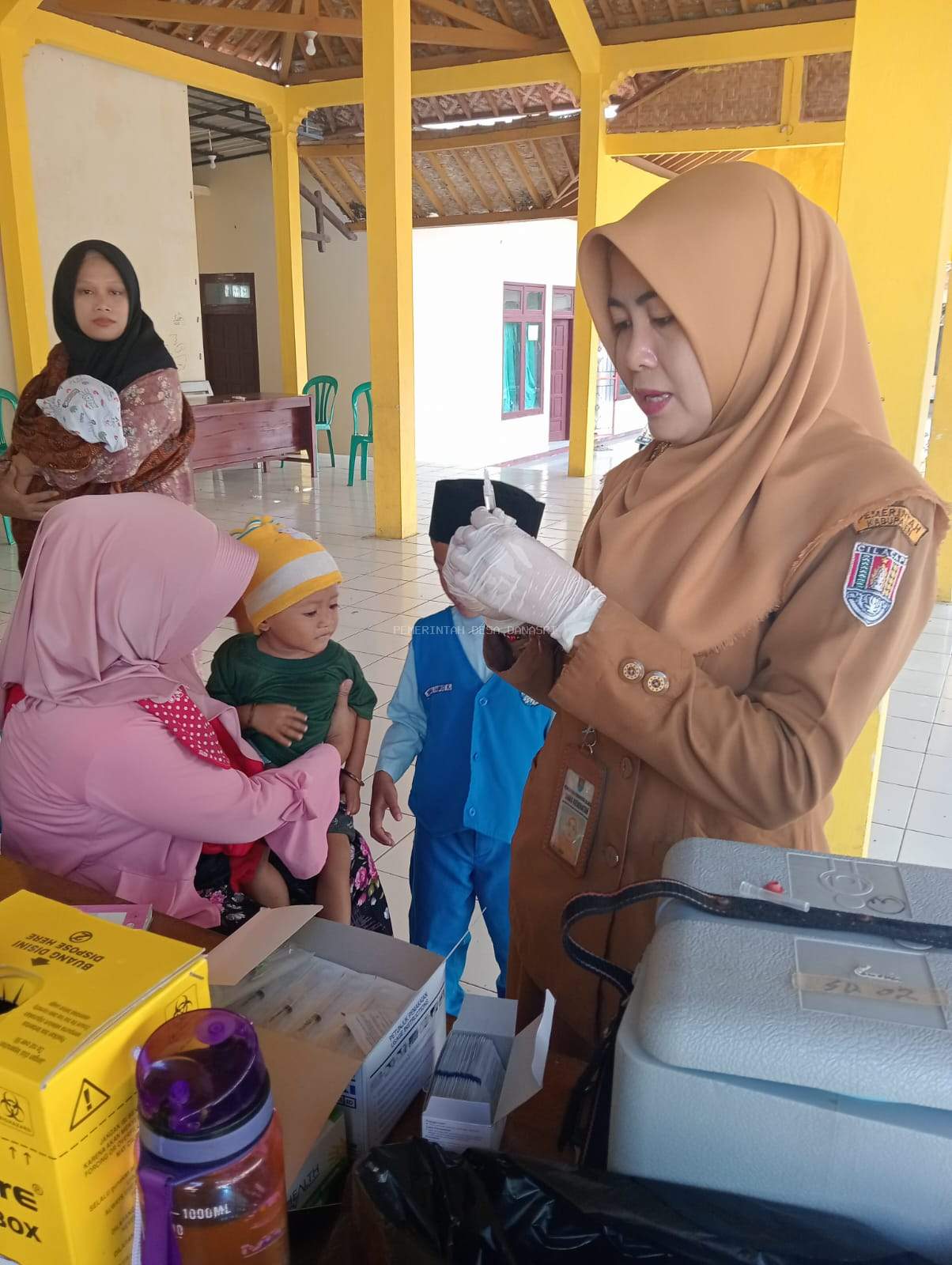 IMUNISASI BALITA  BULAN APRIL 2025