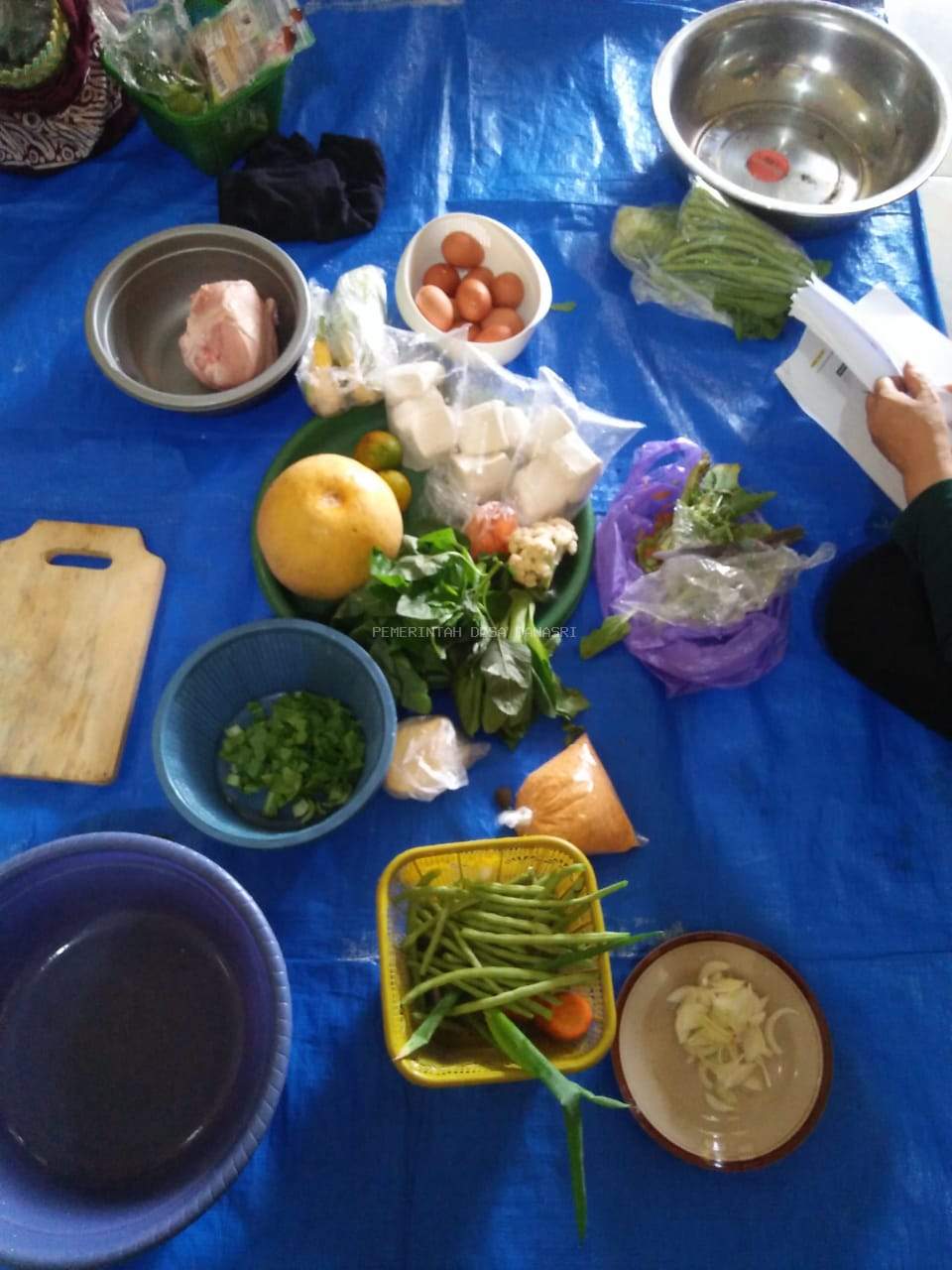 KEGIATAN PMT ANGGREK 1 PMT BALITA HARI KE-7