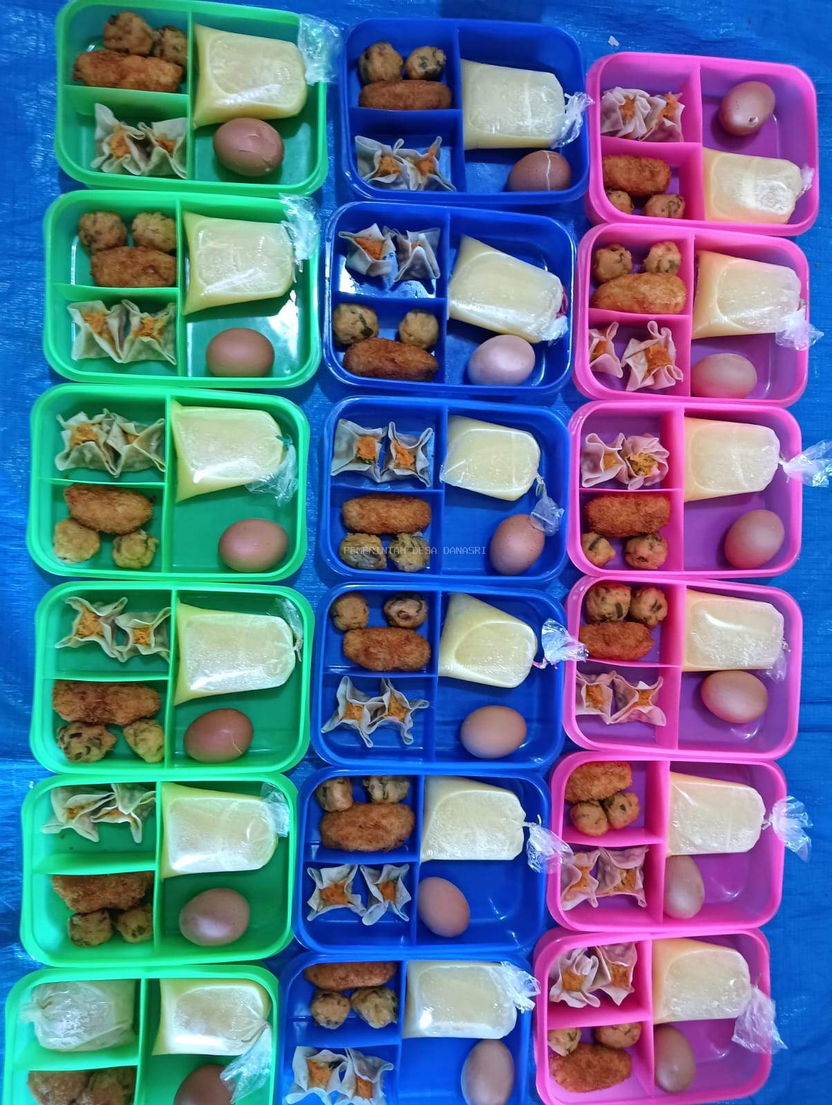 KEGIATAN MEMASAK PMT ANGGREK 3 HARI KE - 9